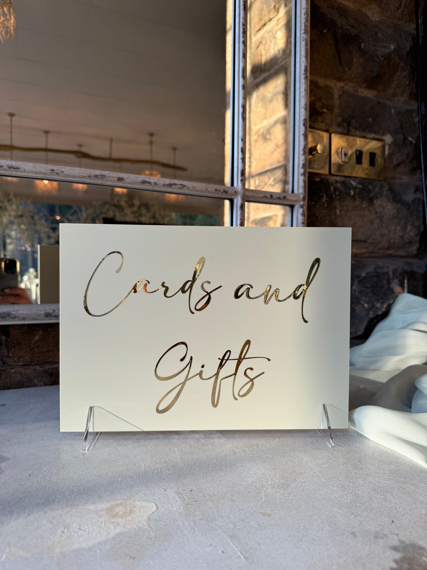 Cards and Gifts Sign