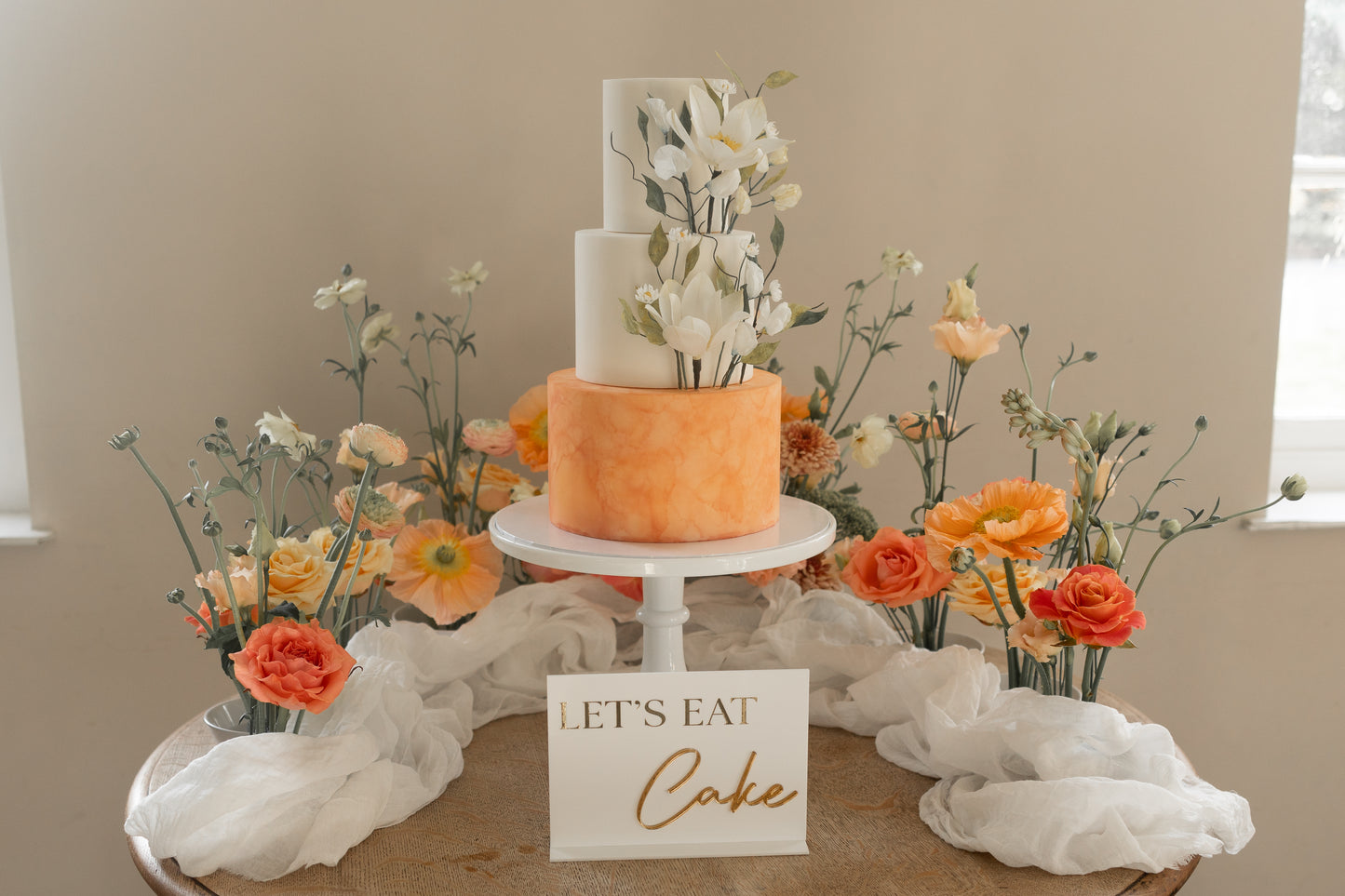 Lets Eat Cake Sign