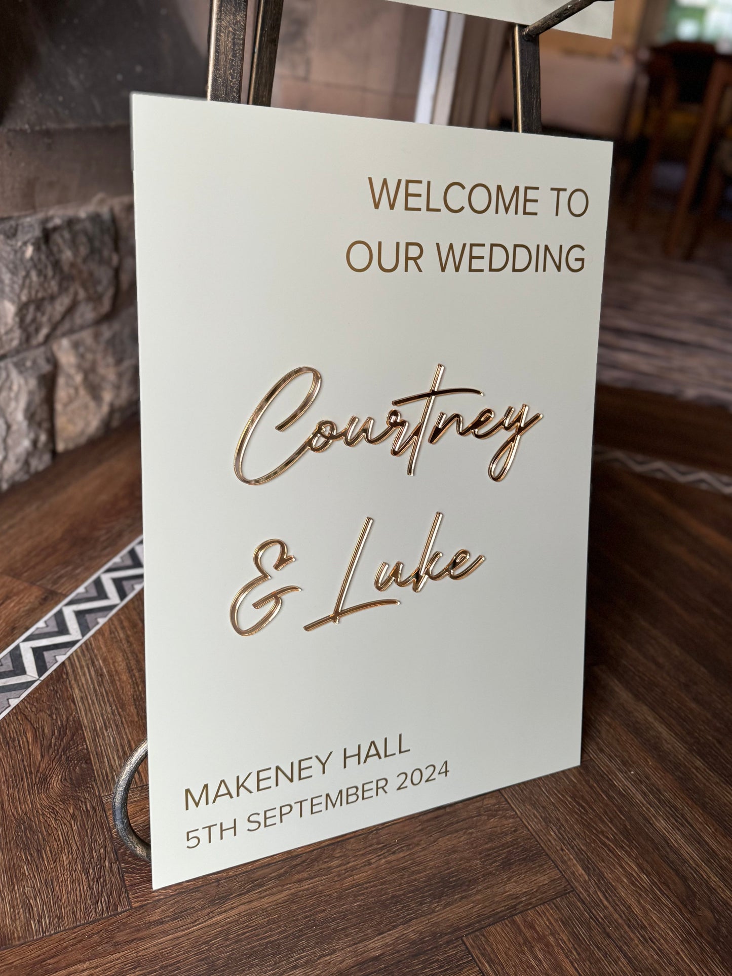 Wedding Welcome Sign