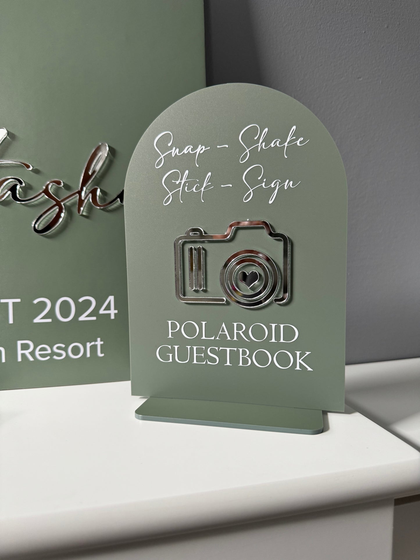 Polaroid Guestbook Sign