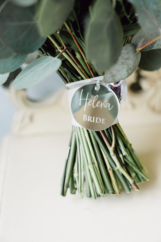 Personalised Bouquet | Acrylic Bouquet Tag